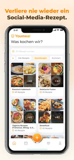 Screenshot von Youmeal: Rezept Organizer auf dem iPhone 1