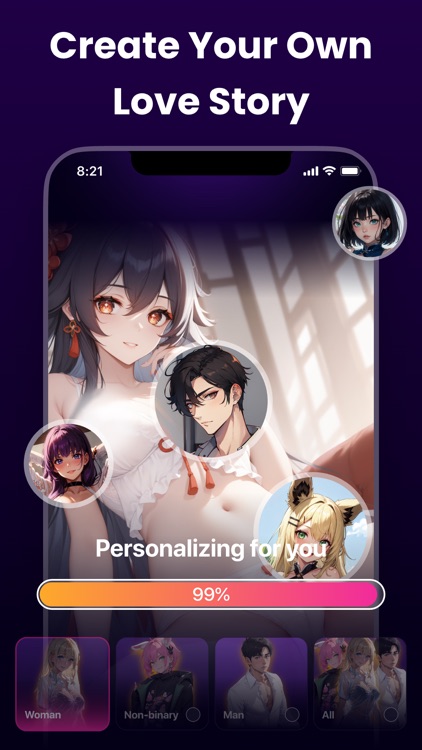 Wemate: Spicy AI Roleplay Chat screenshot-4