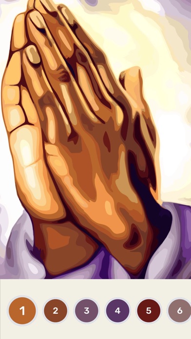 Bible Oil Coloring By Number Screenshot