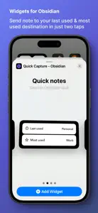 Quick Capture - Obsidian screenshot #6 for iPhone