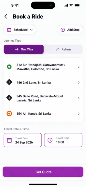 Lanka Taxi screenshot 2