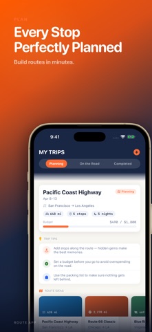 Trip Planner Road Trip - Route Screenshot 2 of 5