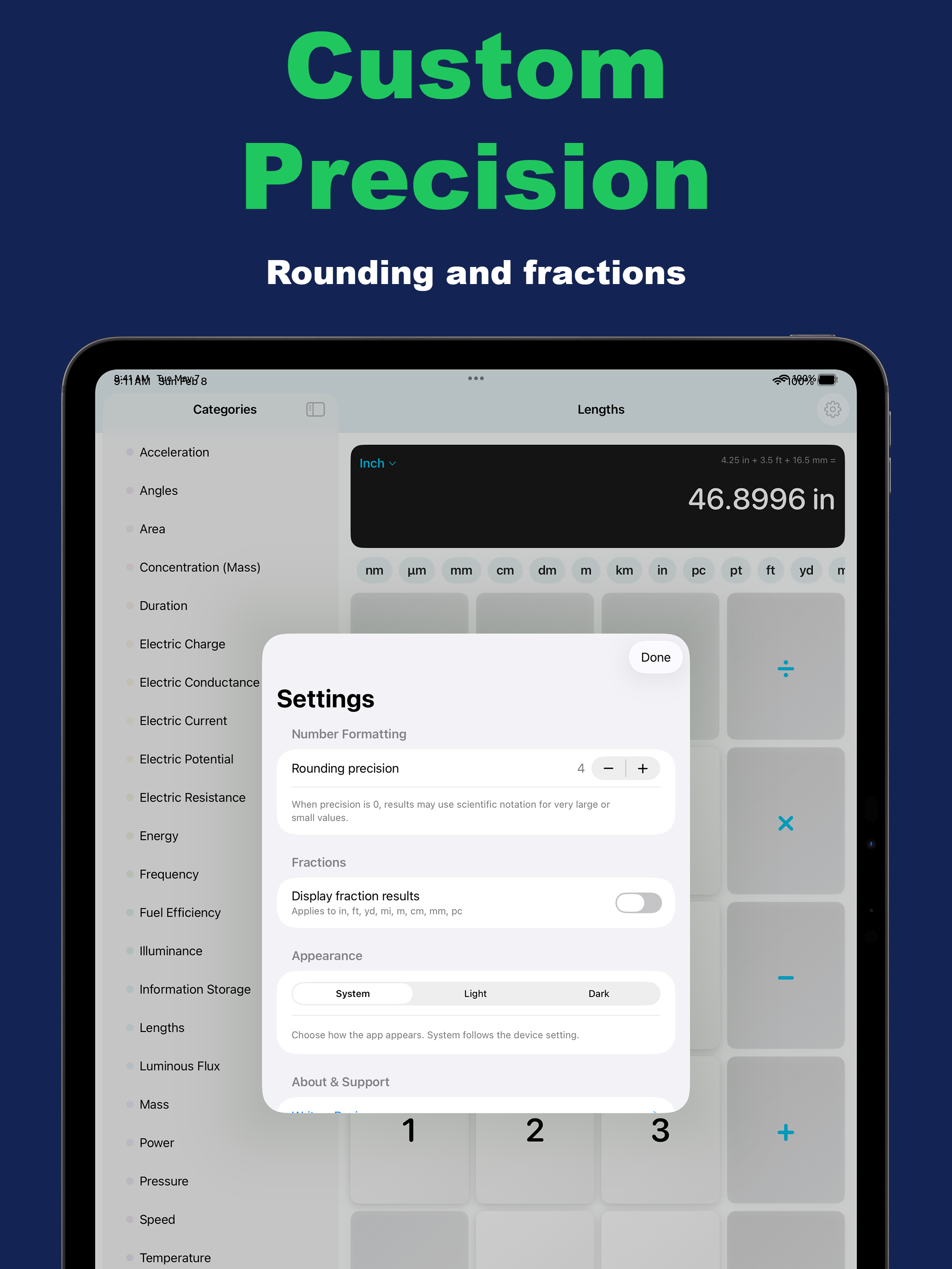 MeasuresCalc screenshot 13