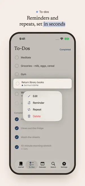Lumo: Mood Journal & To-Dos screenshot 4