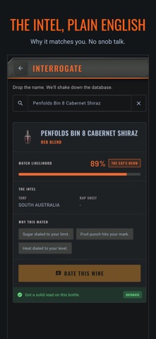 Unwyned: Wine Menu Scanner screenshot