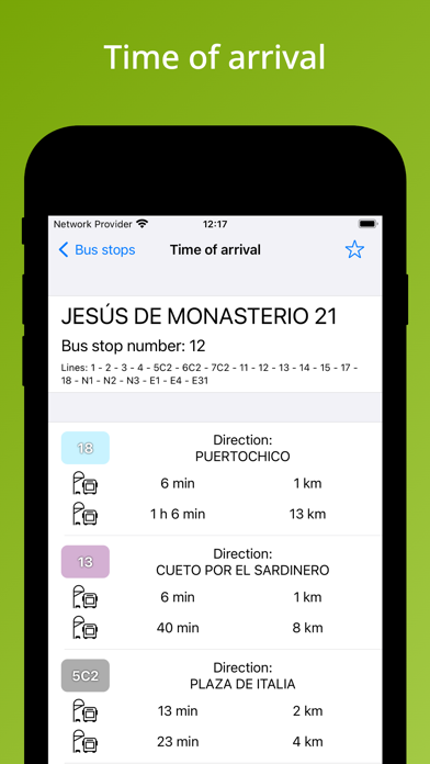 TUS - Santander buses Screenshot