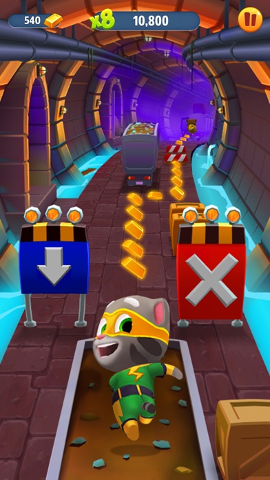 Talking Tom Gold Run poster