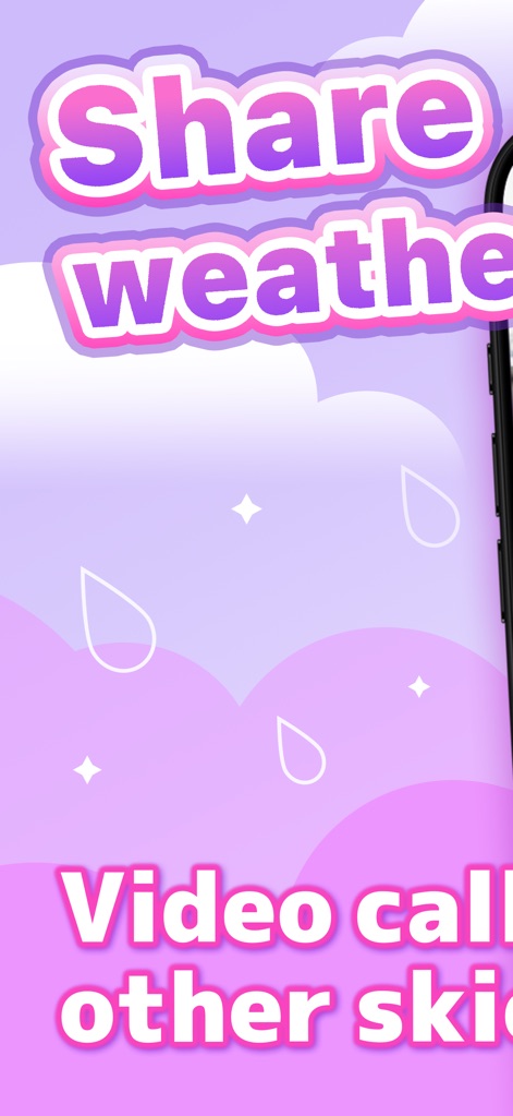 aero - Sky View Video Call - This app empowers users to instantly "Share weather" experiences and engage in "Video call with other skies!" for real-time sky connections.