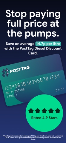 PostTag - Diesel Discount Card iPhone screenshot 1