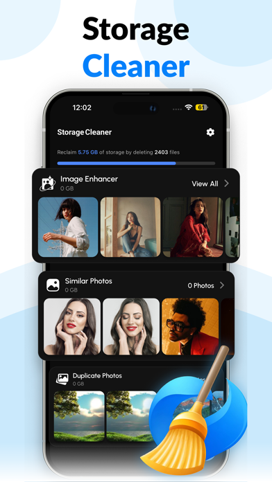 DataClean: Phone Storage iPhone screenshot 1 - Photo & Video app