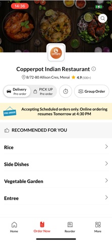 Copperpot Indian Restaurant Screenshot 2 of 4