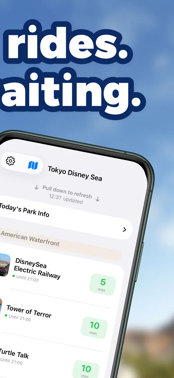 Screenshot #2 pour Japan Ride Wait Times