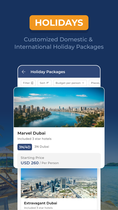 Bonton Holidays:B2B Travel App Screenshot