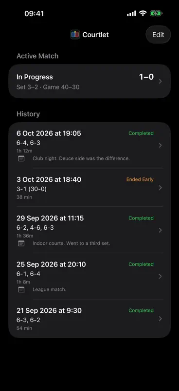 Courtlet screenshot 1 of 4