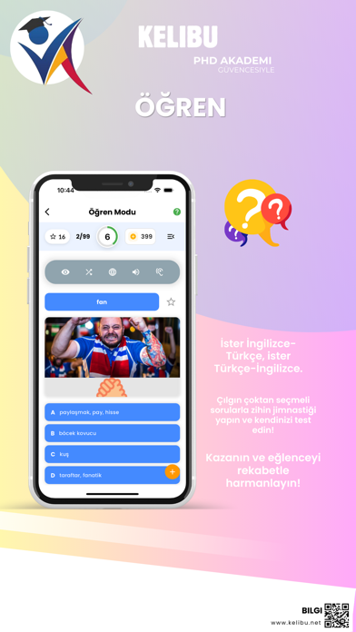 Kelibu: İngilizce Kelime Öğren Screenshot