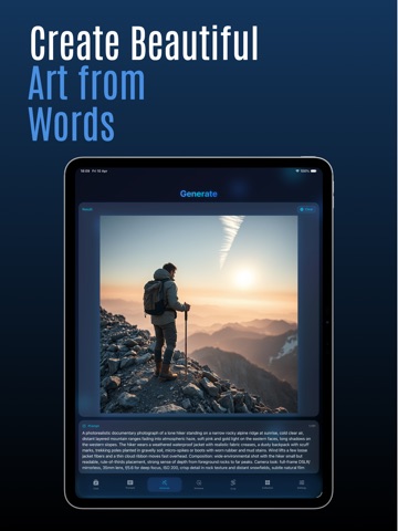 Aiease AI Image Generator iPad screenshot