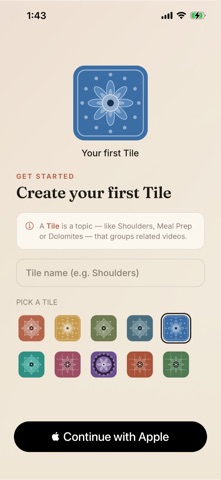 Tessera: Get videos organized screenshot