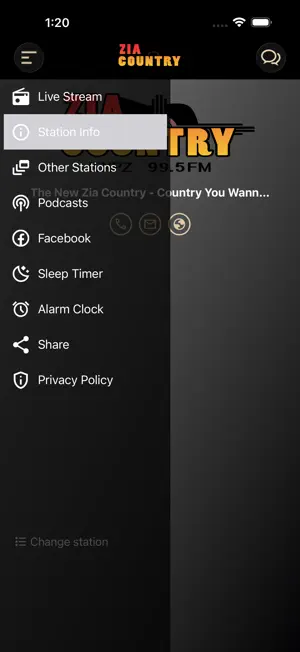 Zia Country 99.5fm screenshot 4