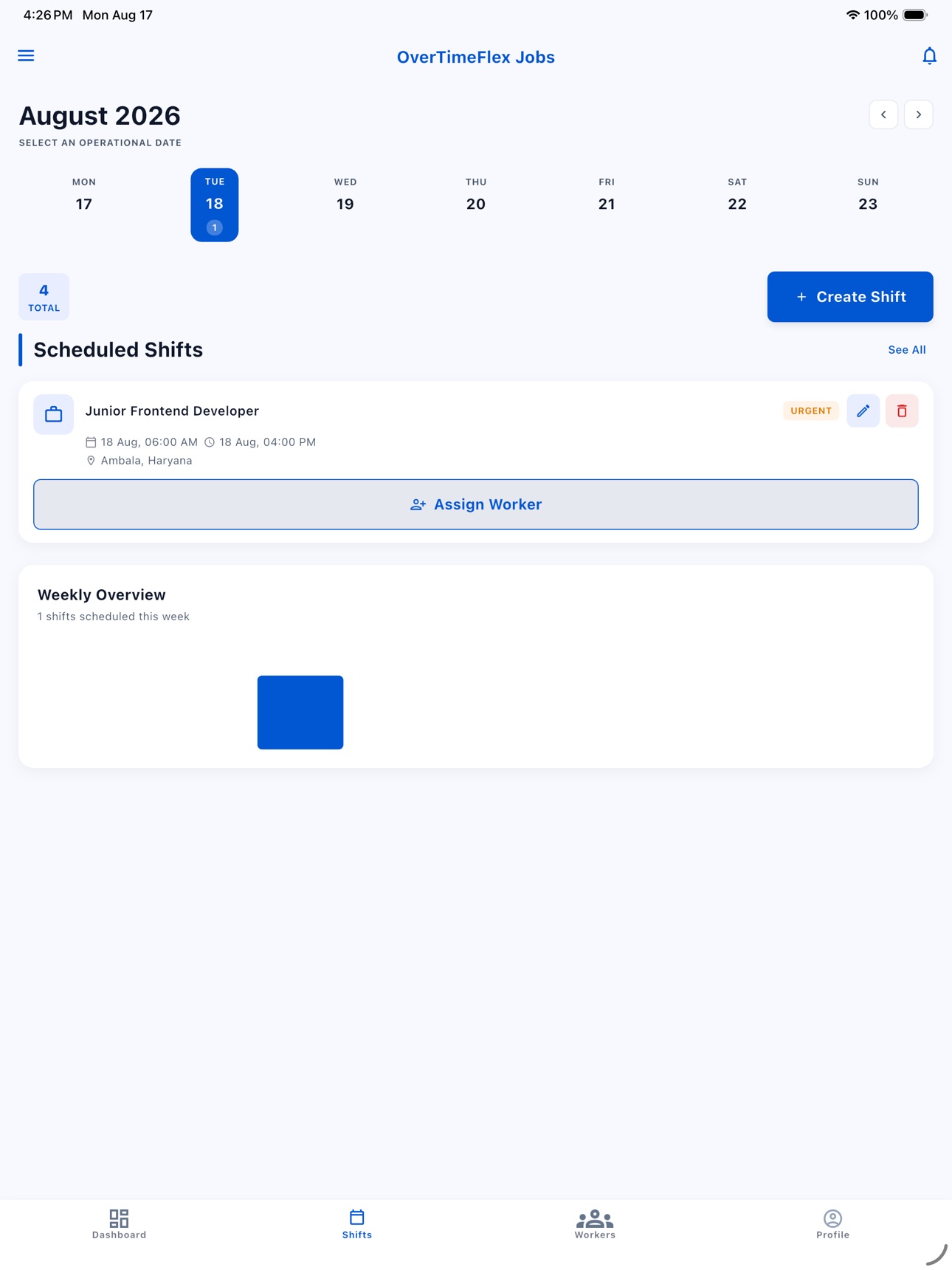 Screenshot 11 of OverTimeFlex Jobs
