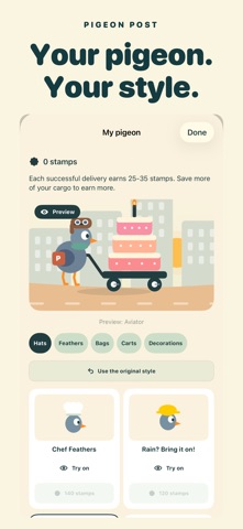 Pigeon Post: Cake Delivery Screenshot 4 of 6