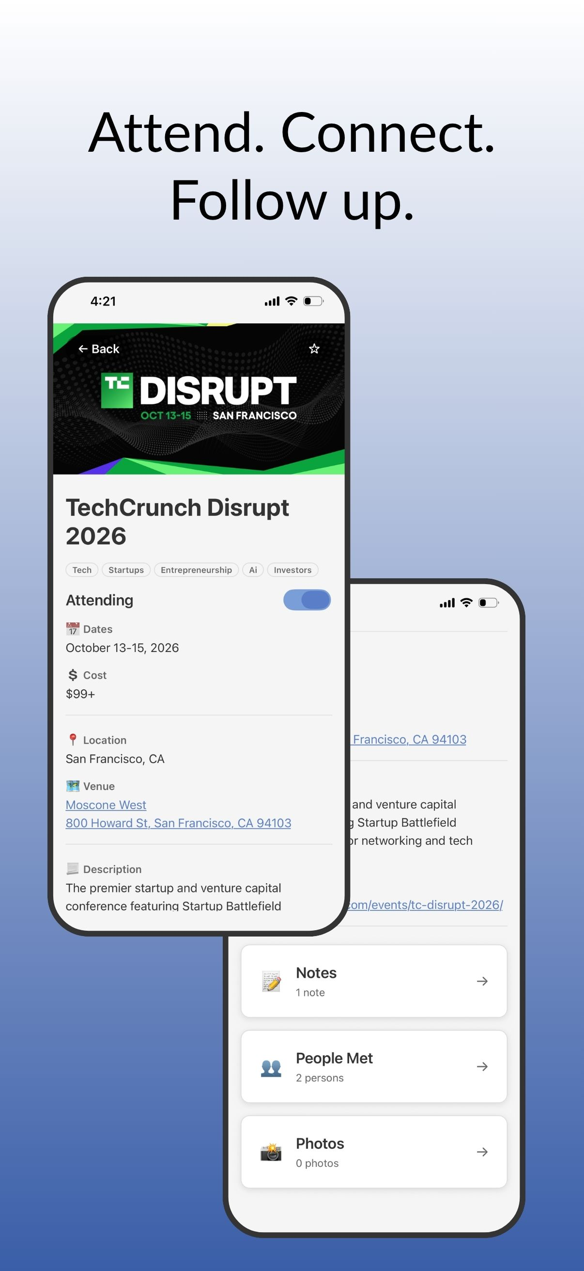 ConferenceBuddy App screenshot 5