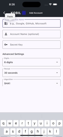 KOBIL Authenticator Screenshot 2 of 3