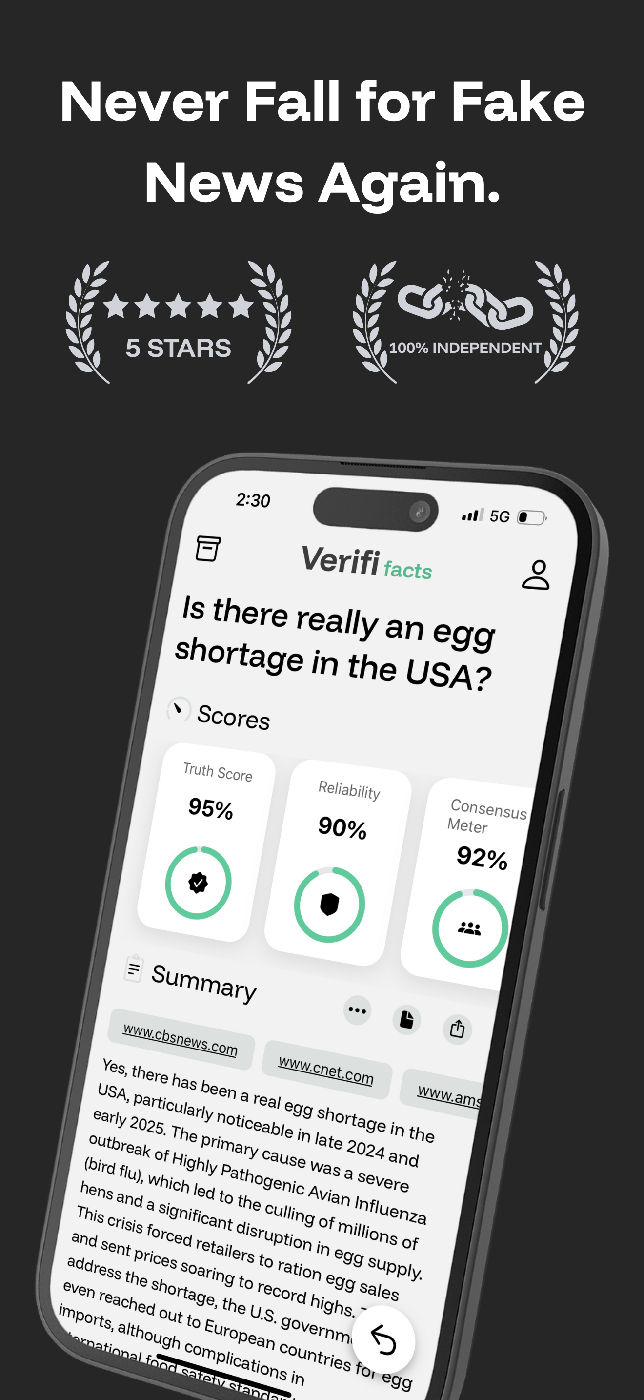 Verifi - Fact checker