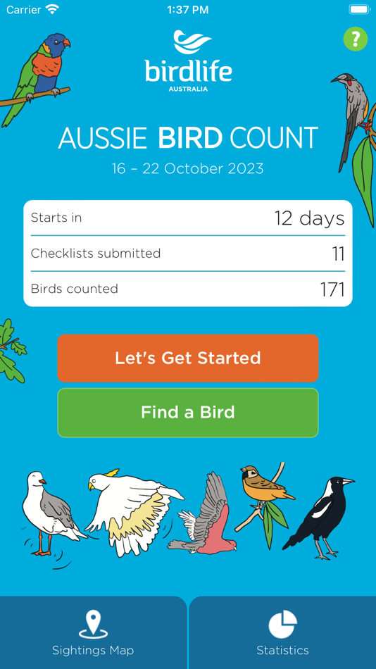 #1. Aussie Bird Count (iOS) By: BirdLife Australia Ltd.