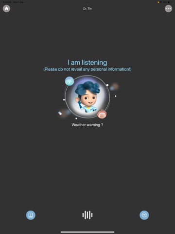 MyObservatory iPad screenshot