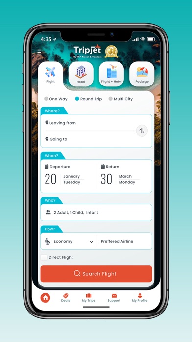 Tripjet-B2C Screenshot
