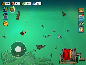 Catch & Feed 3: Haunted Swamp iPad screenshot