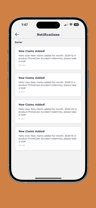 The PrimeCare App Screenshot 8 of 8