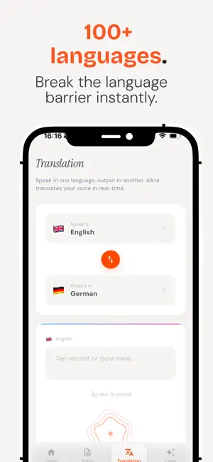 dikta - AI Voice Keyboard screenshot 3
