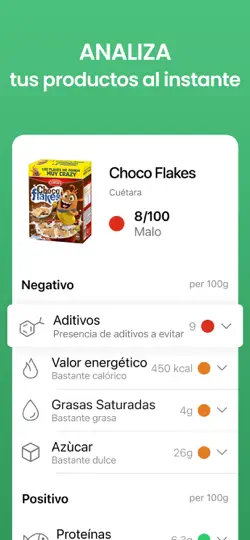 Captura de pantalla de Yuka - Análisis De Productos en iPhone 1