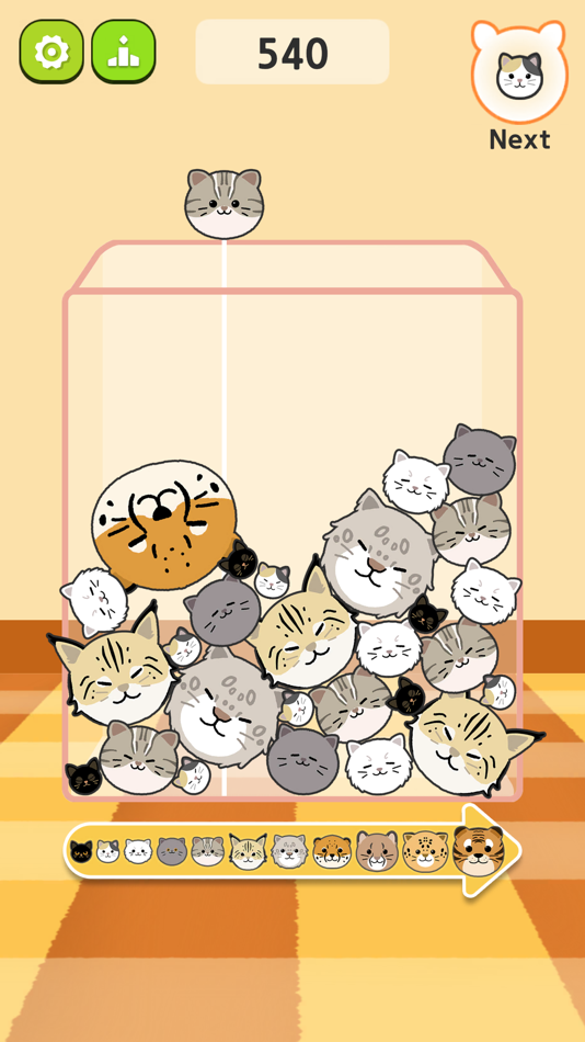 #3. CatMerge-Puzzle (iOS) 由: U-F5 Games