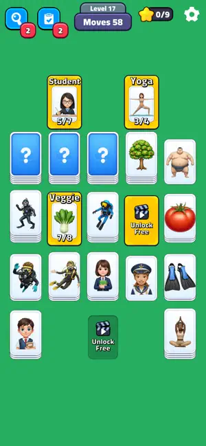 Emoji Card Sort screenshot 2