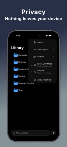 FileShield: Private Vault Screenshot 1 of 4