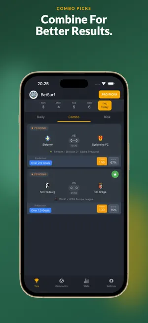 BetSurf Betting Predictions screenshot 4