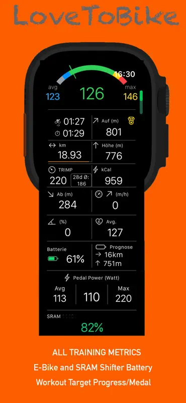 LoveToBike: Fahrradcomputer screenshot 5 of 6