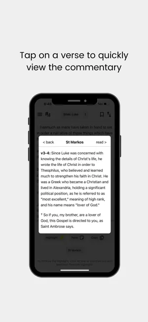 Coptic Commentaries screenshot 2