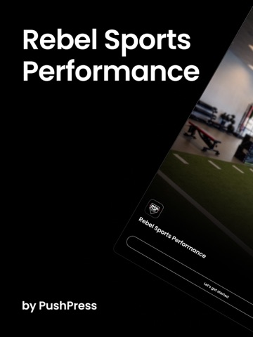Rebel Sports Performance iPad screenshot