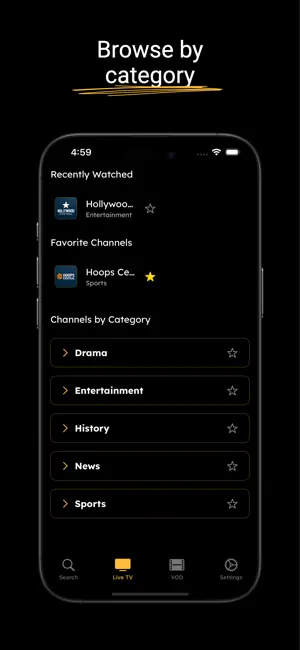 IPTV Player: M3U & Xtream screenshot 3