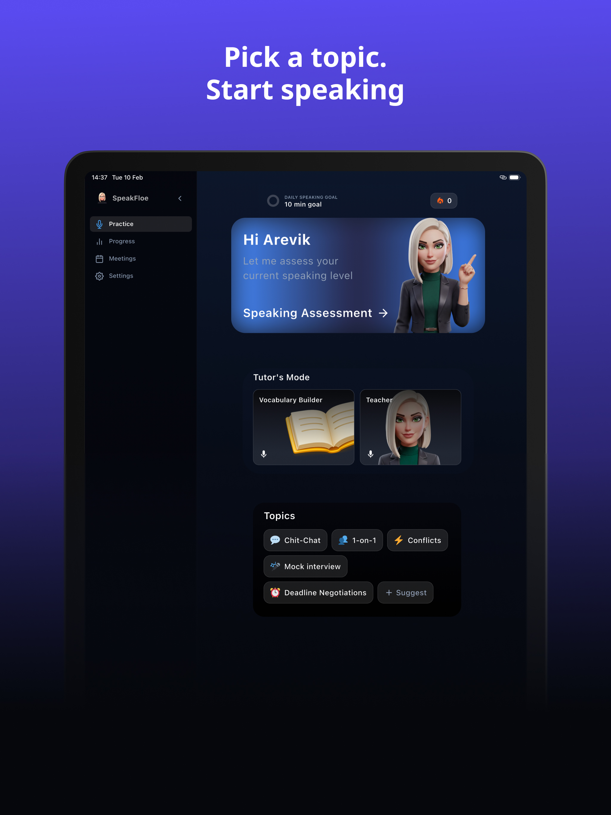 AI English Language Tutor screenshot 10