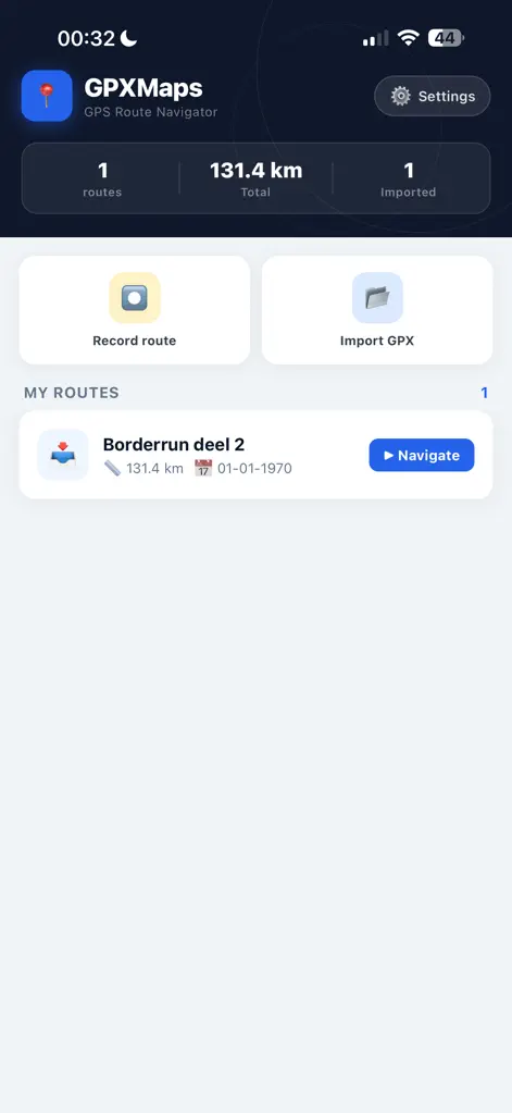 GPX navigate with Google Maps - Navigation App | MWM