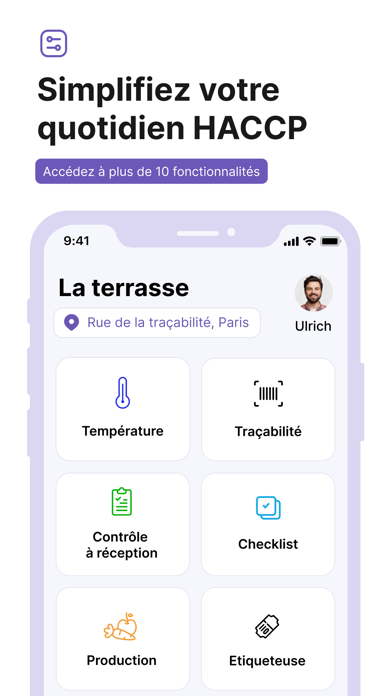 Screenshot #2 pour Hygie - HACCP