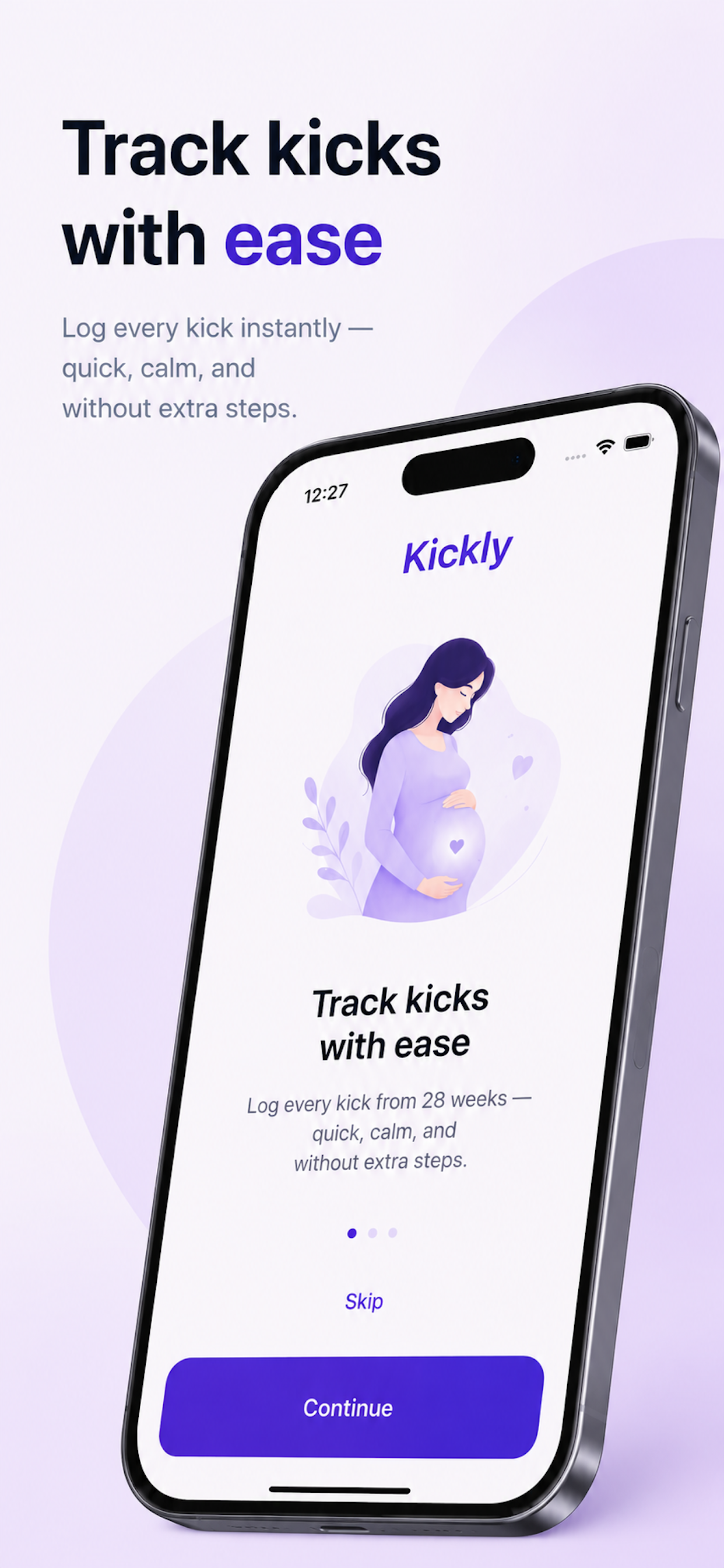 Kickly: Baby Kick Counter