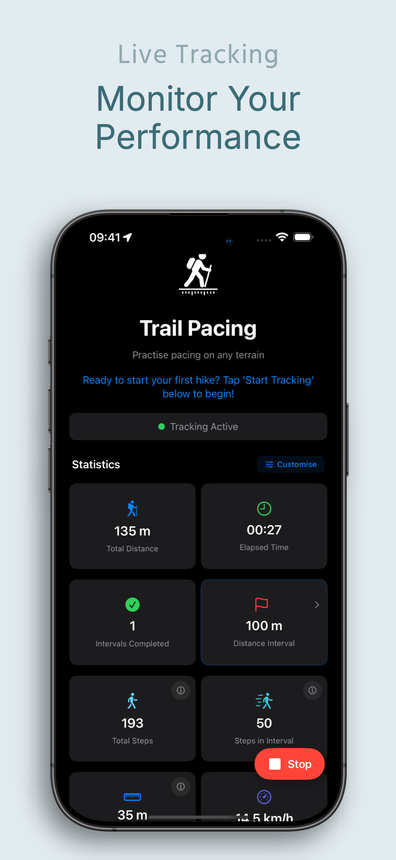 Trail Pacing screenshot 2