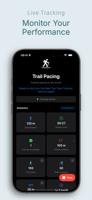 Trail Pacing screenshot 2