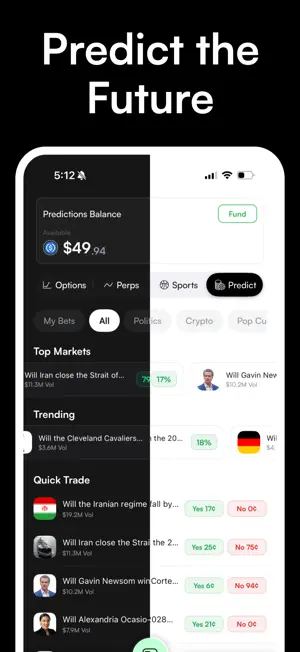 Arcex - Perps in Your Pocket screenshot 3