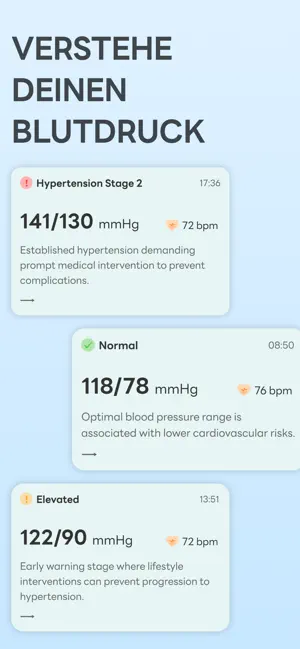 Blutdruck Messen App: BP Mate iPhone screenshot 4